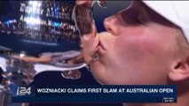 i24NEWS DESK  | Wozniacki claims first slam at Australian open | Saturday, January 27th 2018