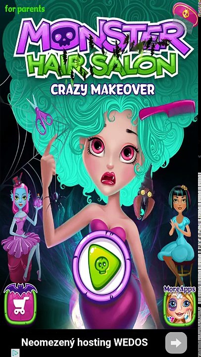 Monster Hair Salon - Android gameplay TabTale Movie apps free kids best top TV film video
