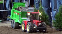 Modellbaumesse Leipzig new ♦ Landwirtschaft Traktoren ♦ RC Trors at work on a field Agriculture