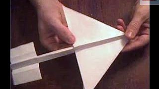 Оригами Как сделать самолетик из бумаги Origami How to make airplane