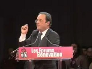 Forum de la rénovation : Discours de F. Hollande