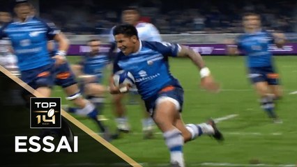 TOP 14 - Essai David SMITH (CO) - Castres - Racing 92 - J16 - Saison 2017/2018