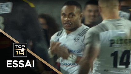 TOP 14 - Essai Benito MASILEVU (CAB) - La Rochelle - Brive - J16 - Saison 2017/2018