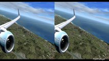 Amazing Takeoff 3D SBS FlightSimulator Virtual Reality/ Oculus rift/ Cardboard