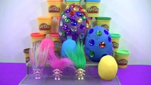 8 Play-Doh Surprise eggs with Zelfs, My Little Pony & Hello Kitty Blind Bags - Disney Toy Kids Club