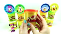 Plasticine Play doh Mickey Mause Disney Surprise | Plasticina Play doh Mickey y sus amigos