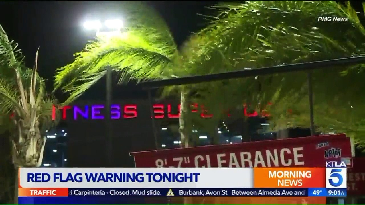 Heat, Santa Ana Winds Bring Fire Weather Conditions in SoCal