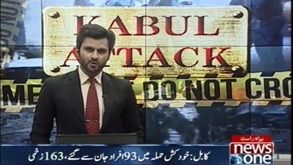 KABUL 93 people were killed in a suicide attack, 163 injured