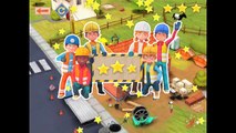 Little Builders - Construction Game - Cartoon for Children with Cement Mixer, Diggers and Cranes