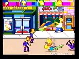 The Simpsons playthrough Konami 4-players arcade game -Not MAME-