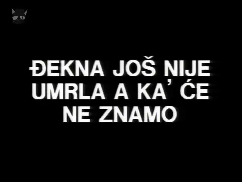 Ђекна још није умрла, а ка'ће, не знамо - Епизода 01 - Писмо (Part1)
