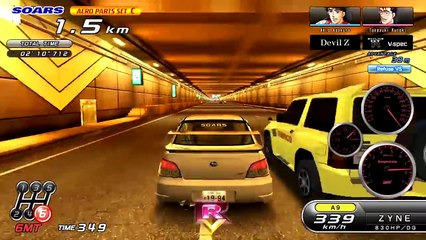 [湾岸ミッドナイト5DX+] スバル インプレッサ WRX STI (GDB-F) / エアロセットA～H