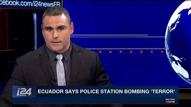 i24NEWS DESK | Ecuador says police station bombing terror | Saturday, January 27th 2018