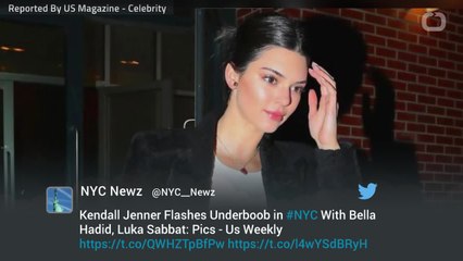 Kendall Jenner Goes Wild In NYC With Friends