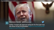 Trump's Makes History With The Worst Job Approval Rating Ever