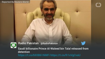 Saudi Billionaire Prince Alwaleed Released As Corruption Probe Winds Down