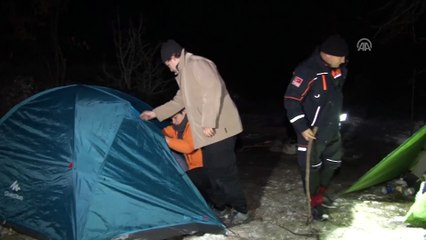 Ailelerinden habersiz kampa giden 6 genci, AFAD ekipleri buldu - KONYA