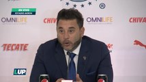 Miguel Herrera y Antonio Mohamed en conferencia de prensa