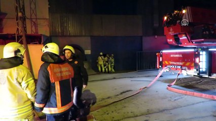 Pendik'te fabrika yangını - İSTANBUL