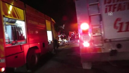 Pendik'te Fabrika Yangını