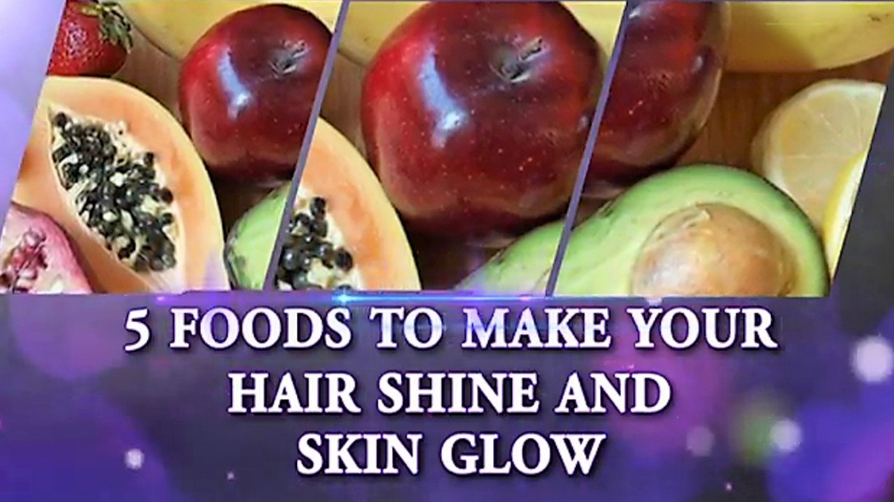 5 Foods to have Glowing Skin and Shiny Hair | Healthy Hair | Healthy Skin | Boldsky