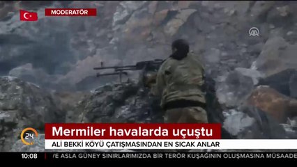 Afrin'de sıcak çatışma anları