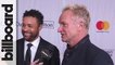 Sting & Shaggy Discuss Their Collaborative Album at Clive Davis' Pre-Grammy Gala | Billboard