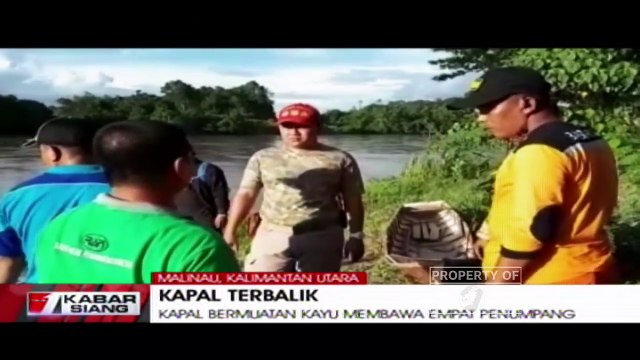 Kapal Kayu Terbalik di Sungai, Satu Penumpang Ditemukan Tewas