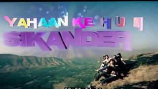 Yahaan Ke Hum Sikander Title Track - Zee Next