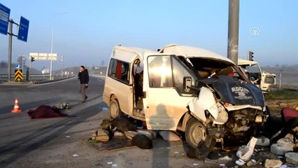 Yenişehir'de İki Servis Minibüsü Çarpıştı: 3 Ölü
