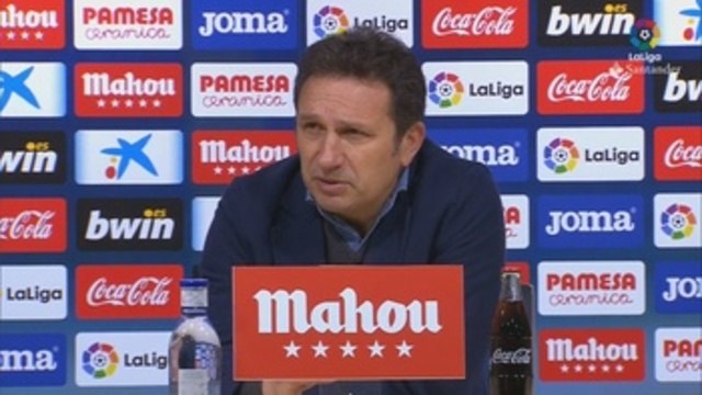 Eusebio: Tres goles en los primeros veinte minutos son una losa muy grande