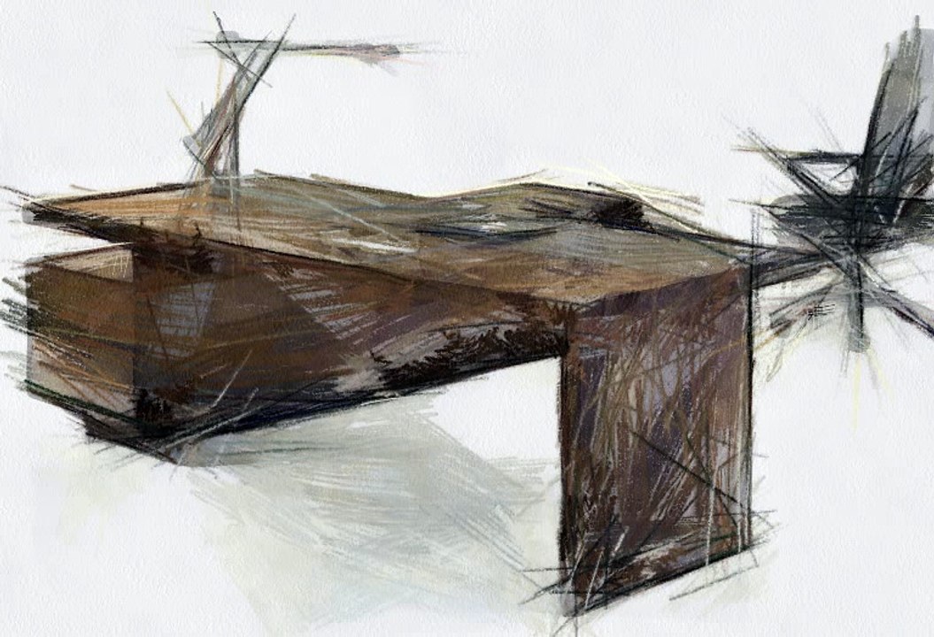 Designer Büro-Schreibtisch Büroeinrichtung Online