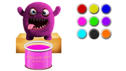 Bathing Colors Furby Fun | Learn Colors for kids with water pouring and funny furby