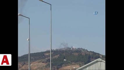 Burseya Dağı bombalanıyor