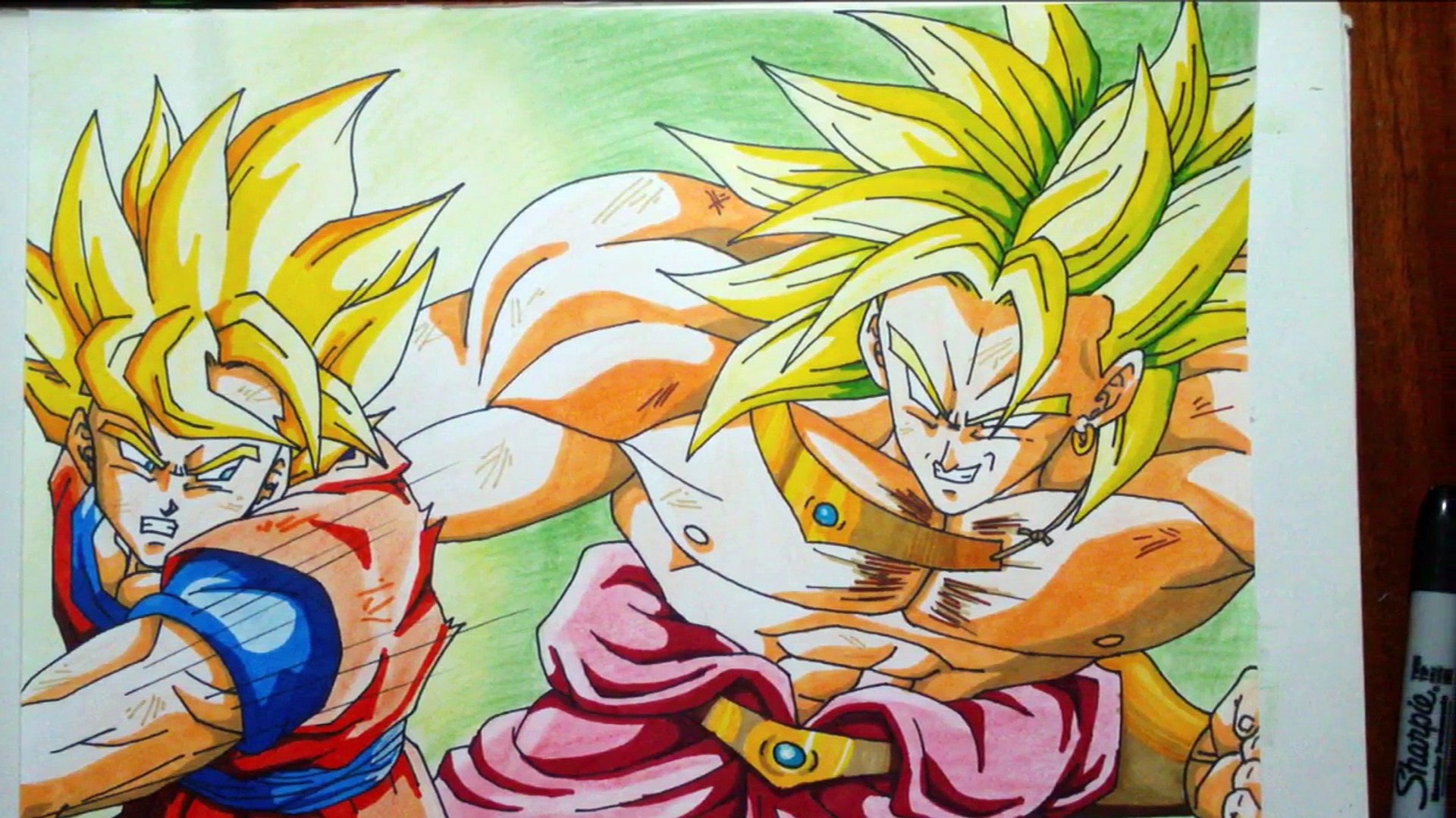 Featured image of post Como Dibujar A Broly Vs Goku Goku and broly are both abstract ideas born of at and a random toei writer s imagination