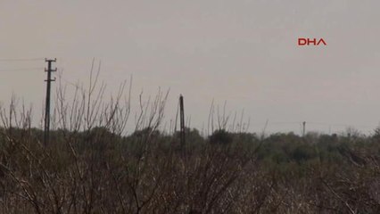 Kilis' İn Karşındaki Terör Örgütü Mevzilerine Yoğun Bombardıman Devam Ediyor