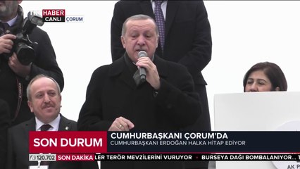 Cumhurbaşkanı Erdoğan: İnşallah birazdan Burseya Tepesi'ni de düşüreceğiz