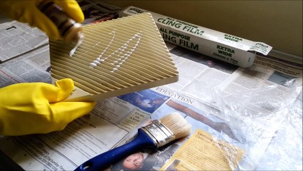 How to restore plastic that is yellowing/browning (using hair bleach/ Hydrogen Peroxide)