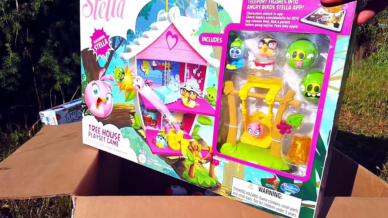 Angry Birds ОТКРЫВАЕМ ПОСЫЛКУ С ИГРУШКАМИ Яйца Киндер Сюрприз Видео детям. Kinder Surprise, Unboxing