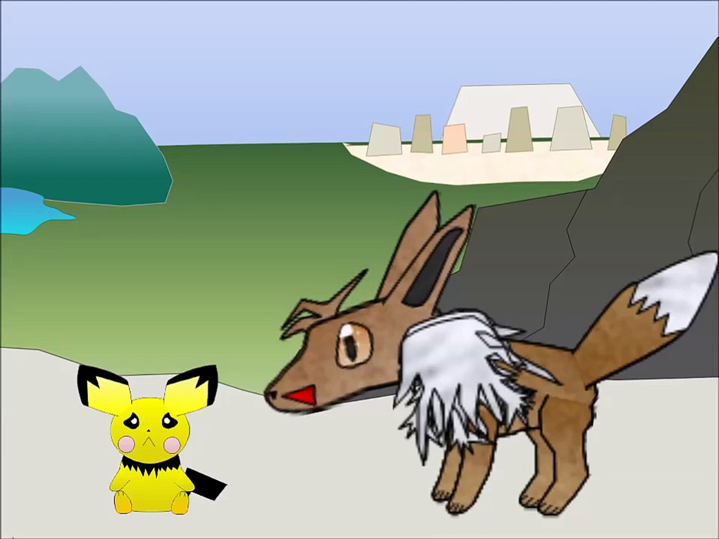 Pokemon Vore Animation Eevee Eats A Tasty Pichu Video Dailymotion