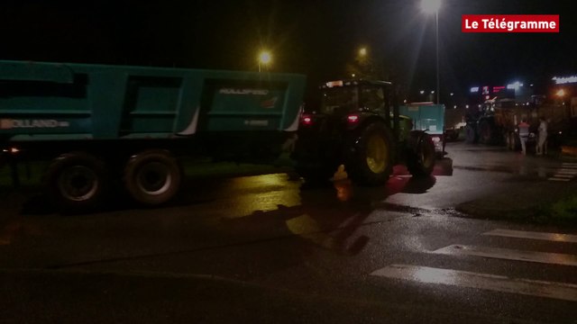 Quimper. Coup de semonce d'agriculteurs