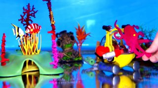 Playmobil Frank Meets Princess Ariel! Underwater Adventure!