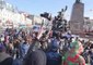 Demonstrators Gather in Vladivostok During Nationwide Anti-Corruption Protests