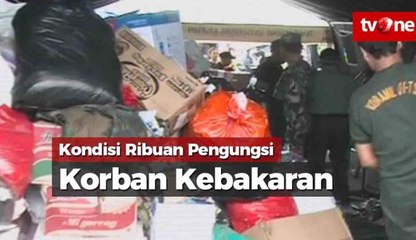 Ribuan Warga Korban Kebakaran Krukut Mengungsi di Enam Titik
