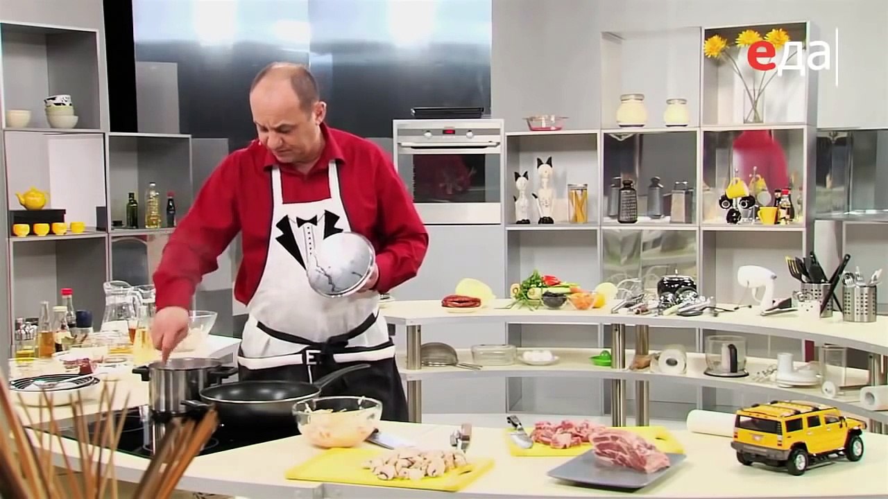 Сочная жареная свинина с луком рецепт от шеф-повара / Илья Лазерсон / Обед безбрачия