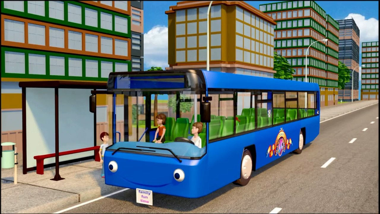 Canciones Infantiles | las ruedas del autobus | las mejores canciones infantiles