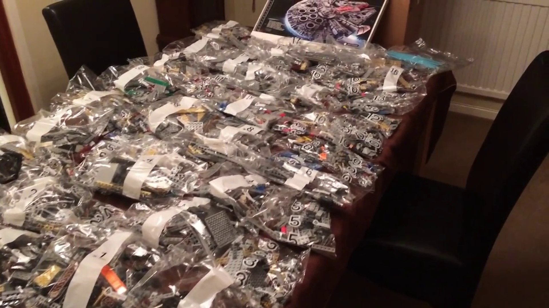 Lego Star Wars UNBOXING 75192 UCS Millennium Falcon - video Dailymotion
