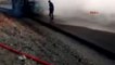 Termik Santral İşçileri Yanan Otobüsten Son Anda Canını Kurtardı