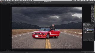 Creating light rays in Photoshop CS6