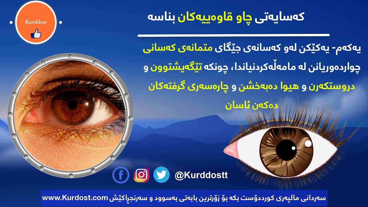 کەسایەتی چاو قاوەییەکان بناسە